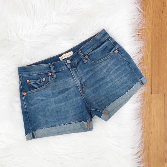 GAP Pants - Gap | Denim Cuff Cut Off Shorts